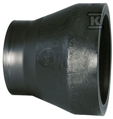 Redukcja doczołowa krótka d180x110 PE100, SDR17, PN5 gaz/PN10 woda 753908750 - obrazek 1