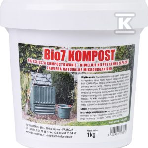 Preparat BIO7 KOMPOST EKSPLOATACJA 1000G do kompostowników BIO7-234146 Preparat BIO7 KOMPOST EKSPLOATACJA 1000G do kompostowników BIO7-234146