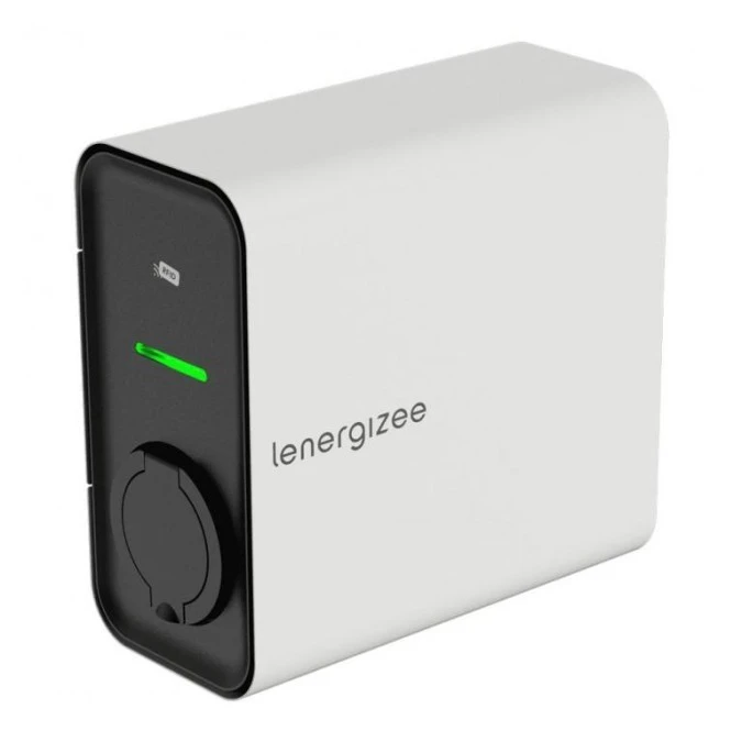 LENERGIZEE HOME RFID 22kW gniazdo biały mat RAL9016 - obrazek 2