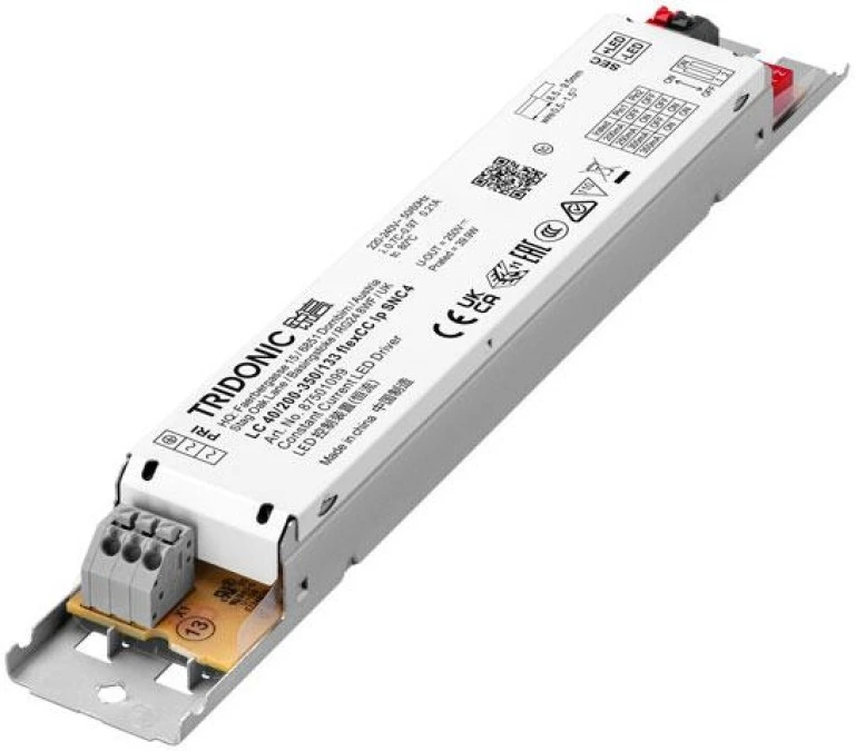 LC 40W 200‑350mA 133V flexCC lp SNC4 Zasilacz LED liniowy stałoprądowy nieściemnialny ESSENCE TRIDONIC - obrazek 1
