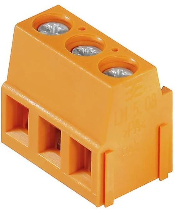 Listwa zaciskowa do płytek drukowanych LM 5.08/03/90 3.5SN OR BX 1716090000 /500szt./ - obrazek 1