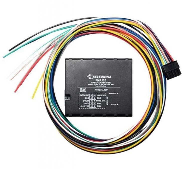 Lokalizator GPS GSM, GNSS, wbudowany akumulator Teltonika FMA120 - obrazek 2