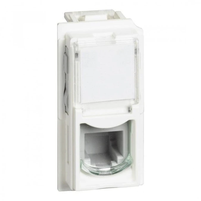 LIVING NOW gniazdo RJ11 1mod. biały KW4258RJ11 - obrazek 2