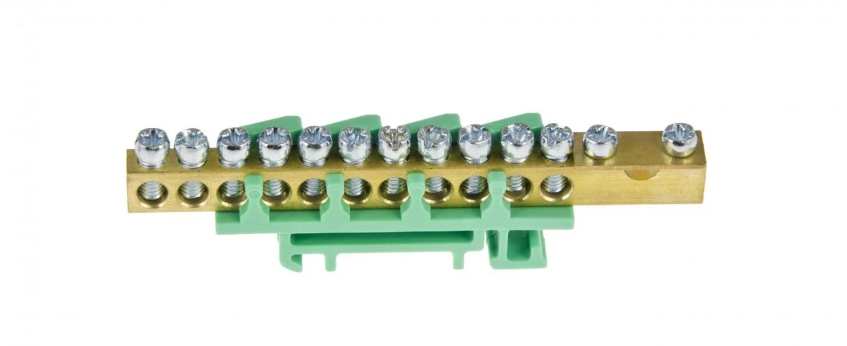 Listwa Zaciskowa 11x16 mm2,1x35mm2 ‑ Zielona ENE‑00539 - obrazek 2