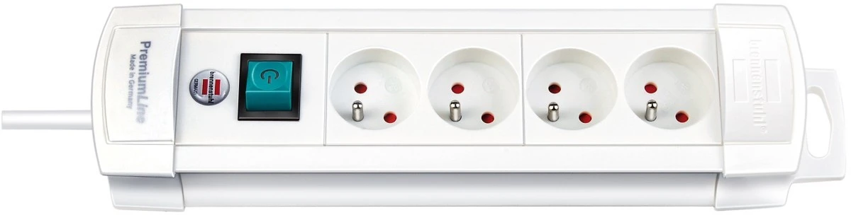 Listwa zasilająca Premium‑Line 1,8m 4 gniazda biała H05VV‑F 3G1,5 1156224014/1952244100 - obrazek 2