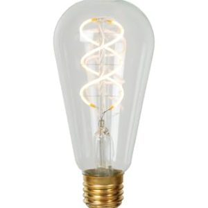 LUCIDE ST64 żarówka żarnikowa Ø 6,4 cm ściemnianie LED E27 1 x 4,9 W 2700 K przezroczysta LUCIDE ST64 żarówka żarnikowa Ø 6,4 cm ściemnianie LED E27 1 x 4,9 W 2700 K przezroczysta