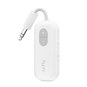Twelve South AirFly SE Transmiter Bluetooth do AirPods – 3,5 mm Jack – Biały Twelve South AirFly SE Transmiter Bluetooth do AirPods – 3,5 mm Jack – Biały