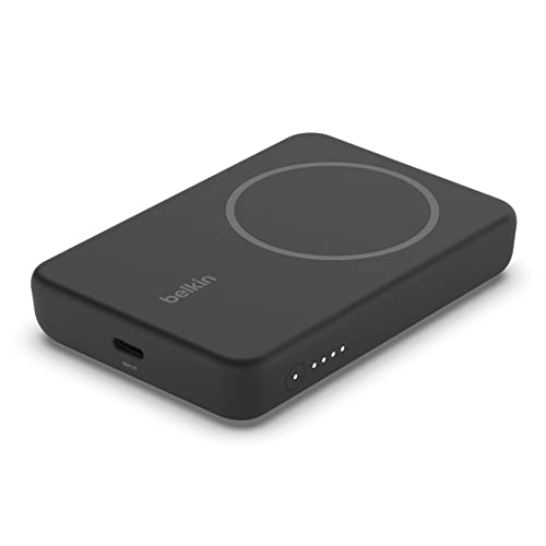 Belkin Boost Power Bank z MagSafe Qi 5K 7,5W 5000 mAh + Stand - Czarna - obrazek 1