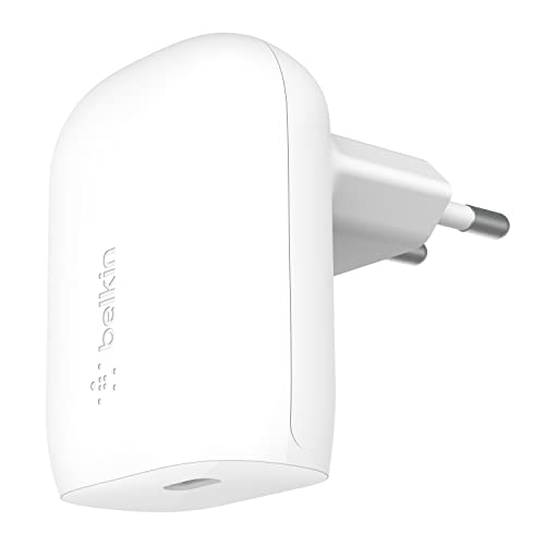 Belkin Ładowarka sieciowa USB-C 30W PD + PPS MFi - WCA005VFWH - obrazek 1