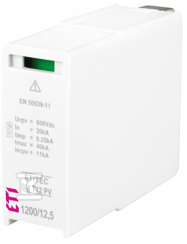 Modułowy ogranicznik przepięć MOD. SM T12 PV 600/12,5 M 002440633 - obrazek 1