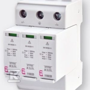 Ogranicznik przepięć T2 (C) – do systemów PV ETITEC M T2 PV 600/20 Y 002440735 Ogranicznik przepięć T2 (C) – do systemów PV ETITEC M T2 PV 600/20 Y 002440735