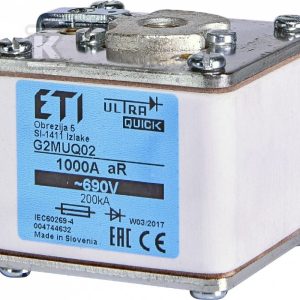 Wkładka bezpiecznikowa – NHG2 UQ01 aR 450A/690V – ultraszybka 004374525 Wkładka bezpiecznikowa – NHG2 UQ01 aR 450A/690V – ultraszybka 004374525