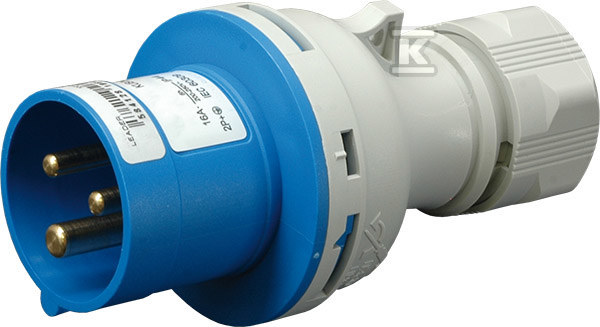 Wtyczka 16A, 400V, 3P+PE, IP44 EV 1643 004482017 - obrazek 1