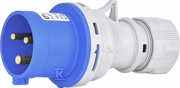 Wtyczka 32A, 230V, 2P+PE, IP44 EV 3232 004482019