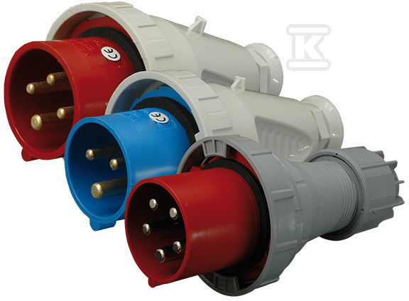Wtyczka 125A, 400V, 3P+PE, IP67 EVH 12543 004482032
