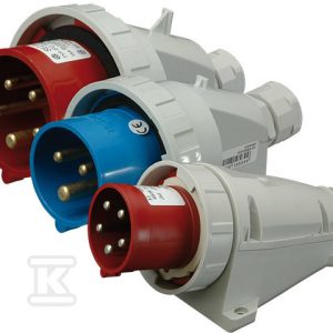 Wtyk odbiornikowy stały 63A, 400V, 3P+PE, IP67 EPH 6343 004482072 Wtyk odbiornikowy stały 63A, 400V, 3P+PE, IP67 EPH 6343 004482072