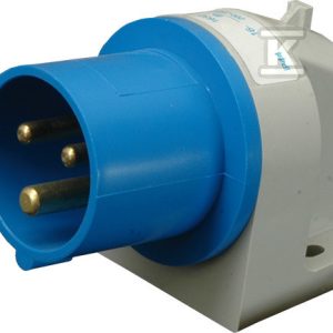 Wtyk tablicowy kątowy 32A, 230V, 2P+PE, IP44 ER 3232 004482109 Wtyk tablicowy kątowy 32A, 230V, 2P+PE, IP44 ER 3232 004482109