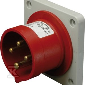 Wtyk odbiornikowy prosty ze zwrotnicą faz 32A, 400V, 3P+N+PE, IP44 ERRO 3253 004482115 Wtyk odbiornikowy prosty ze zwrotnicą faz 32A, 400V, 3P+N+PE, IP44 ERRO 3253 004482115