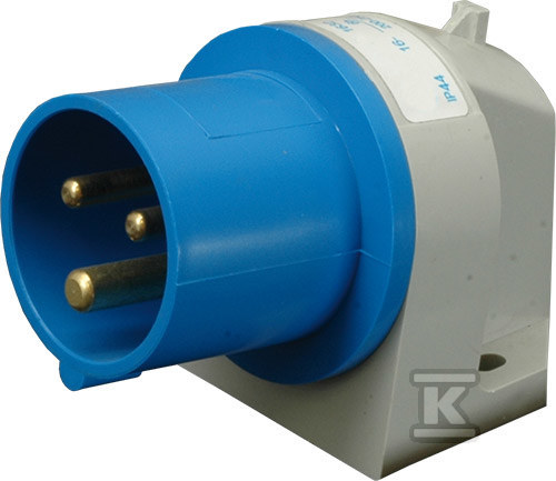 Wtyk tablicowy kątowy 16A, 400V, 3P+N+PE, IP44 ER 1653 004482131 - obrazek 1