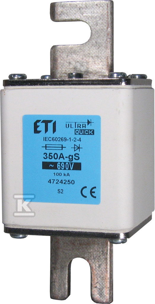 Wkładka bezpiecznikowa – NHS1/110 gS 160A/690V – ultraszybka / gS / zaciski śrubowe S 004723250