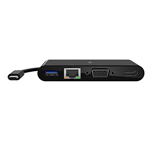 Belkin Adapter USB-C z VGA i HDMI 4K Ethernet – AVC005 Belkin Adapter USB-C z VGA i HDMI 4K Ethernet – AVC005