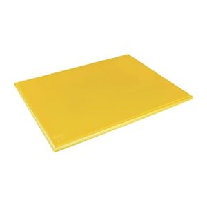 Hygiplas Bardzo duża żółta deska do krojenia o wysokiej gęstości 25 x 600 450 mm kuchnia