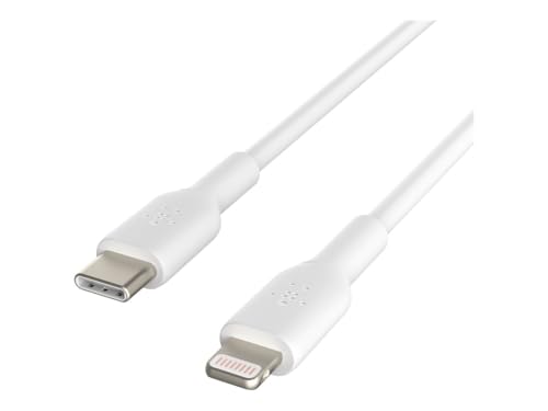 Belkin Boost Kabel do Ładowania USB C Lightning 1 metr Biały - obrazek 1