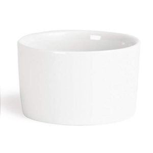 12 x Olympia Whiteware współczesne ramekins 70 mm porcelanowe naczynia do pieczenia 12 x Olympia Whiteware współczesne ramekins 70 mm porcelanowe naczynia do pieczenia