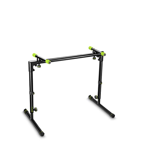 Gravity KS TS 01 B wytrzymały statyw do keyboardu, z możliwością wielokrotnej regulacji, czarny