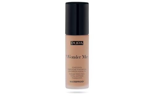 Pupa Wonder Me Waterproof Fluid Foundation (060 Biscuit Warm) Natychmiastowa perfekcja i absolutna lekka, trwała, odporna na wodę wilgoć Format 30 ml - obrazek 1