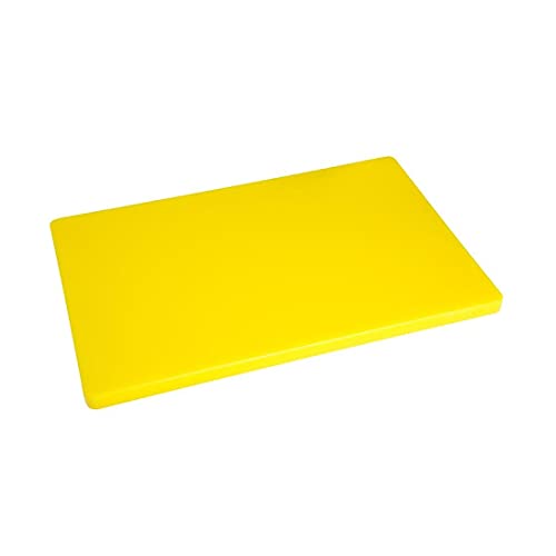 Hygiplas Bardzo gruba żółta deska do krojenia o niskiej gęstości duża 20 x 600 450 mm