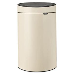 Brabantia Touch Bin 40L Duży Kosz na Śmieci do Kuchni Otwieranie Soft Wyjmowane Wewnętrzne Wiaderko Łatwy Recykling Dołączone Worki Beige 44 x 30 73 cm Brabantia Touch Bin 40L Duży Kosz na Śmieci do Kuchni Otwieranie Soft Wyjmowane Wewnętrzne Wiaderko Łatwy Recykling Dołączone Worki Beige 44 x 30 73 cm