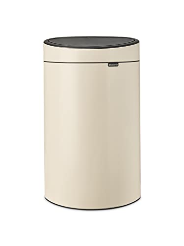 Brabantia Touch Bin 40L Duży Kosz na Śmieci do Kuchni Otwieranie Soft Wyjmowane Wewnętrzne Wiaderko Łatwy Recykling Dołączone Worki Beige 44 x 30 73 cm Brabantia Touch Bin 40L Duży Kosz na Śmieci do Kuchni Otwieranie Soft Wyjmowane Wewnętrzne Wiaderko Łatwy Recykling Dołączone Worki Beige 44 x 30 73 cm