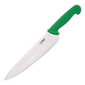 Hygiplas C868 nóż do gotowania, 25 cm, zielony