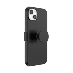 PopSockets etui iPhone 14 Plus z uchwytem na telefon i suwakiem, czarne PopSockets etui iPhone 14 Plus z uchwytem na telefon i suwakiem, czarne