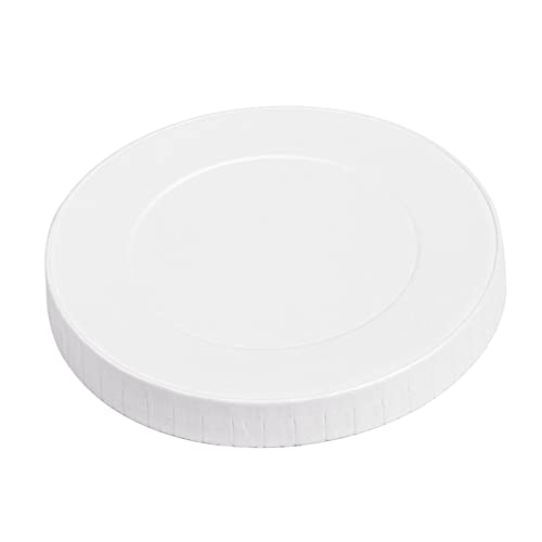 50 sztuk Pokrywki na kubki 280 G/M2 + Pe Ø 8 Cm Biały Karton