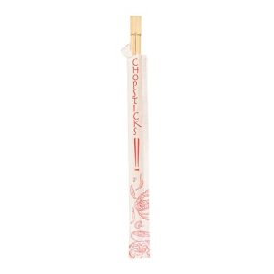 100 sztuk chińskie pałeczki osłonięte 24 Cm Natural Bambus