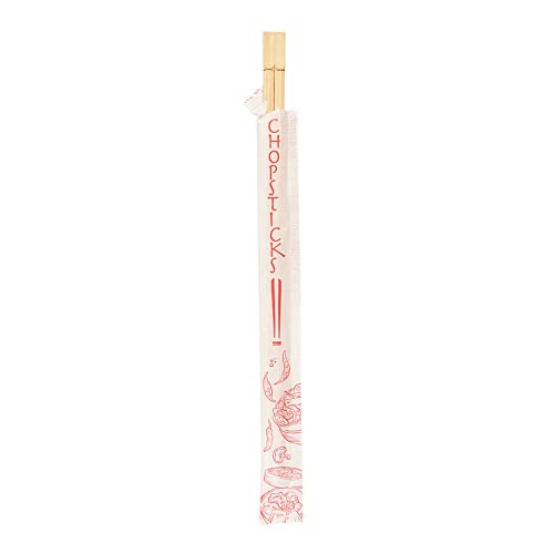 100 sztuk chińskie pałeczki osłonięte 24 Cm Natural Bambus