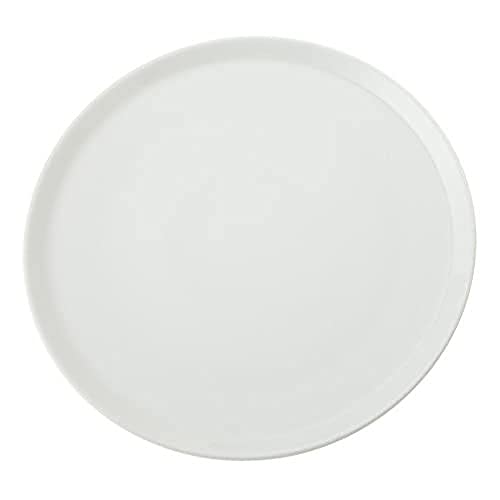 Saturnia 04001019 Napoli White talerz do pizzy, 31 cm, porcelana, biały, 1 sztuka - obrazek 1