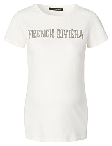 Supermom T shirt damski z krótkim rękawem French Rivera, Marshmallow P157, 36 PL Supermom T shirt damski z krótkim rękawem French Rivera, Marshmallow P157, 36 PL