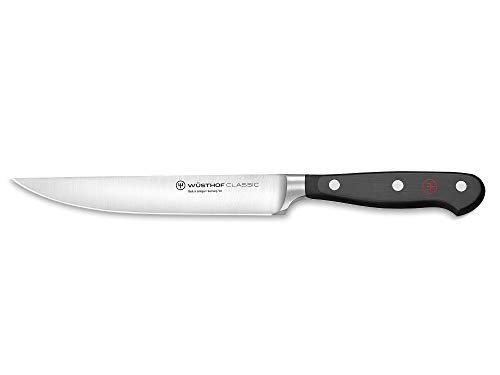 Wüsthof Küchenmesser, Classic (1040102116), 16 cm Klingenlänge, geschmiedet, rostfreier Edelstahl, sehr scharfes, kleines Kochmesser Wüsthof Küchenmesser, Classic (1040102116), 16 cm Klingenlänge, geschmiedet, rostfreier Edelstahl, sehr scharfes, kleines Kochmesser