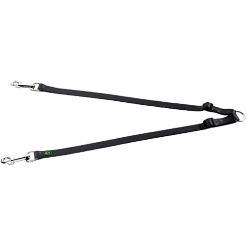 HUNTER Regulowane złącze nylonowe, 10 mm, średnie, czarne - obrazek 1