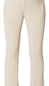 Supermom Spodnie damskie Over The Belly Ribknit, Oatmeal P807, 42 PL Supermom Spodnie damskie Over The Belly Ribknit, Oatmeal P807, 42 PL
