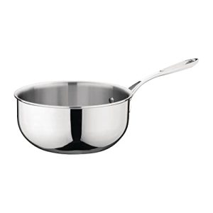 Vogue patelnia do smażenia z trzema ścianami 200 mm naczynia ze stali nierdzewnej Vogue patelnia do smażenia z trzema ścianami 200 mm naczynia ze stali nierdzewnej