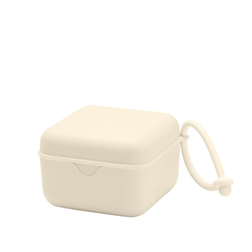 BIBS PACIFIER BOX IVORY pudełko ochronne na Smoczki uspokajające BIBS PACIFIER BOX IVORY pudełko ochronne na Smoczki uspokajające