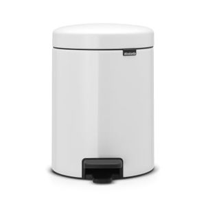 Brabantia NewIcon Kosz na Pedały 5L Biały Brabantia NewIcon Kosz na Pedały 5L Biały