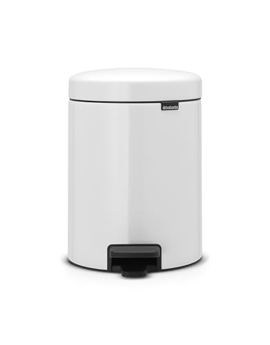 Brabantia NewIcon Kosz na Pedały 5L Biały Brabantia NewIcon Kosz na Pedały 5L Biały