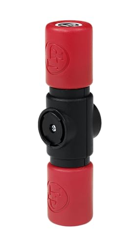 Łacińska perkusja głośne przedłużenie podwójny zamek Twist Shaker czerwony