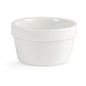 Olympia Śródziemnomorskie Ramekins białe 77 mm porcelanowe naczynia do pieczenia 6 szt Olympia Śródziemnomorskie Ramekins białe 77 mm porcelanowe naczynia do pieczenia 6 szt