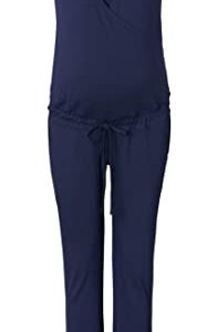 Noppies Damski kombinezon Driel Nursing Short Sleeve Overalls, Peacoat P590, 44 Noppies Damski kombinezon Driel Nursing Short Sleeve Overalls, Peacoat P590, 44